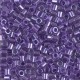 Miyuki delica beads 8/0 - Sparkling purple lined crystal DBL-906